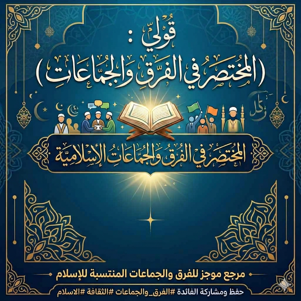  قولي: ( المختصر في الفرق والجماعات )